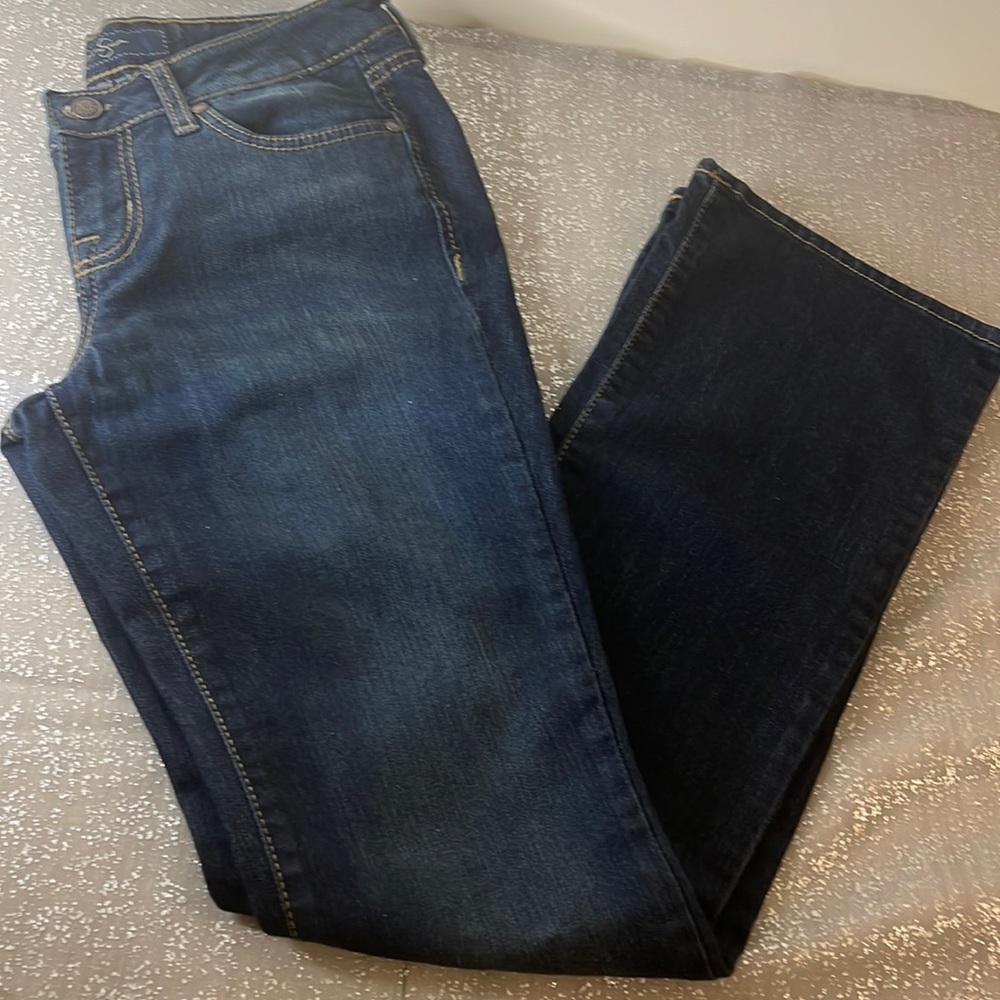 Jessica Simpson Sunshine Skinny Boot Women’s Jeans Women’s Size 29 Navy Blue.